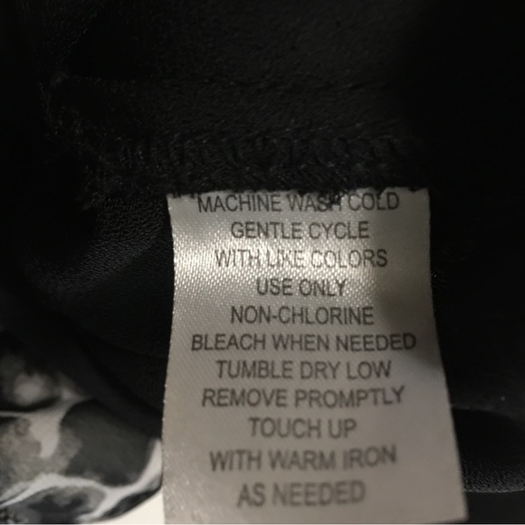 Allison TAYLOR Petite paneled animal snake print snake print lined skirt zip 14P - Picture 14 of 15